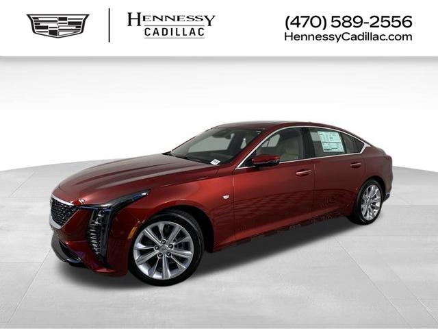 new 2025 Cadillac CT5 car, priced at $50,415