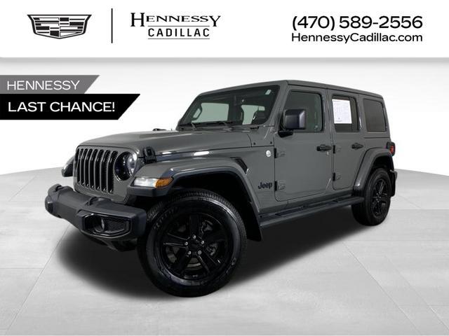 used 2020 Jeep Wrangler Unlimited car, priced at $36,648
