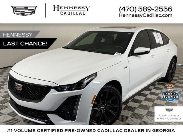 used 2024 Cadillac CT5-V car, priced at $51,998