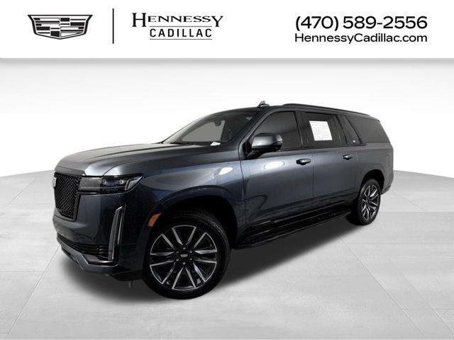 used 2021 Cadillac Escalade ESV car, priced at $68,492