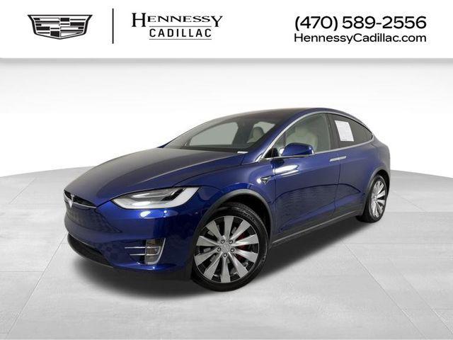 used 2020 Tesla Model X car, priced at $46,985