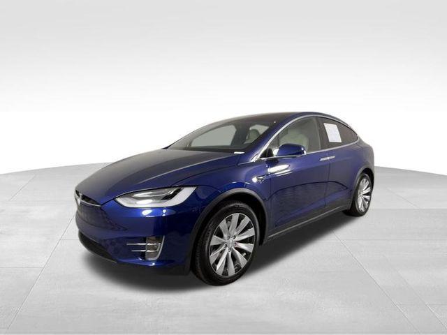 used 2020 Tesla Model X car, priced at $46,495