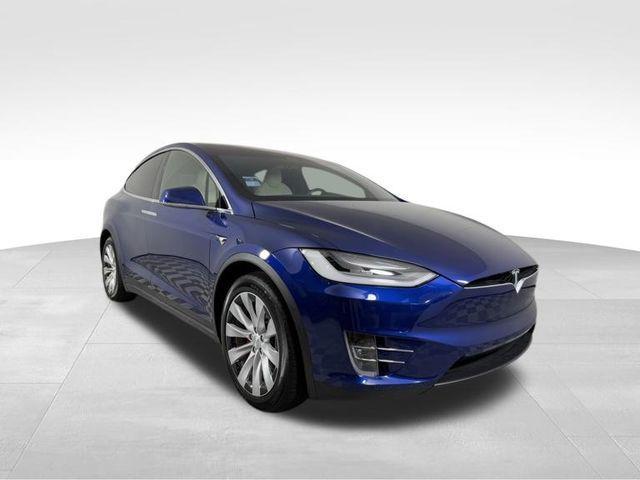 used 2020 Tesla Model X car, priced at $46,495