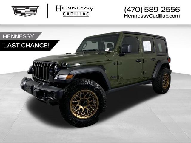 used 2022 Jeep Wrangler car, priced at $36,650