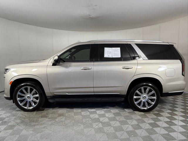 used 2021 Cadillac Escalade car, priced at $68,998