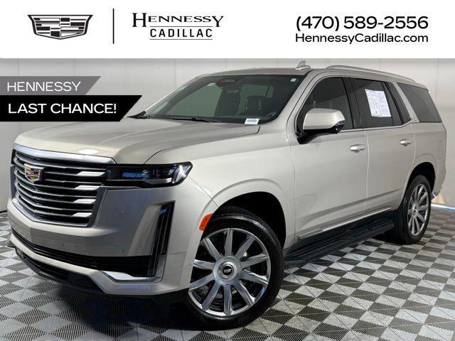 used 2021 Cadillac Escalade car, priced at $68,998