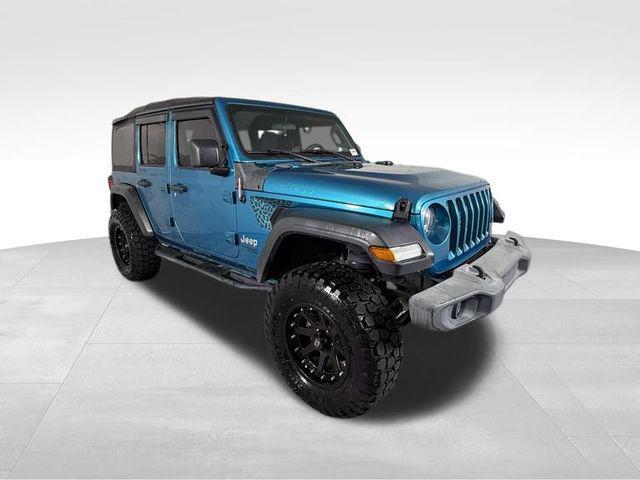 used 2020 Jeep Wrangler Unlimited car, priced at $27,292