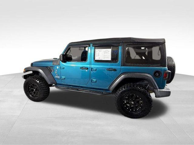 used 2020 Jeep Wrangler Unlimited car, priced at $27,292