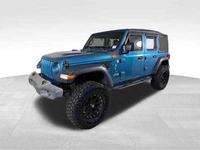 used 2020 Jeep Wrangler Unlimited car, priced at $27,292