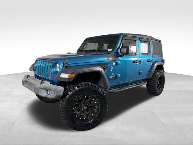 used 2020 Jeep Wrangler Unlimited car, priced at $27,292