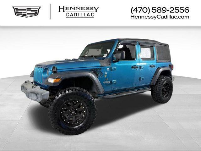 used 2020 Jeep Wrangler Unlimited car, priced at $27,899