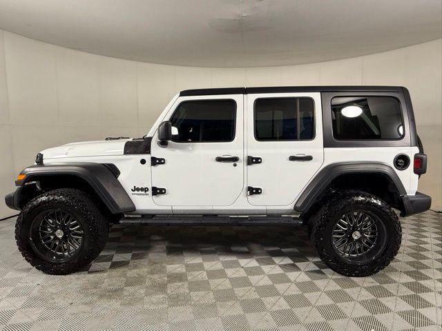 used 2022 Jeep Wrangler Unlimited car, priced at $31,991