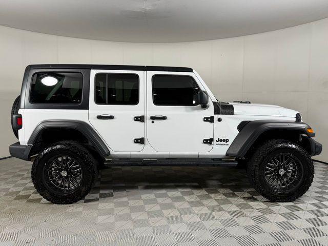 used 2022 Jeep Wrangler Unlimited car, priced at $31,991