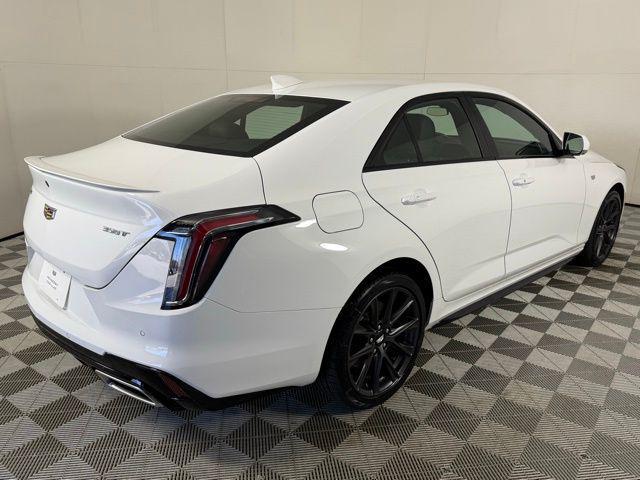 new 2025 Cadillac CT4 car, priced at $47,340