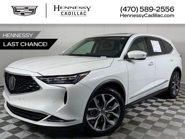 used 2022 Acura MDX car, priced at $39,999
