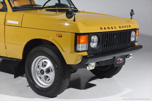used 1978 Land Rover Range Rover car, priced at $84,900