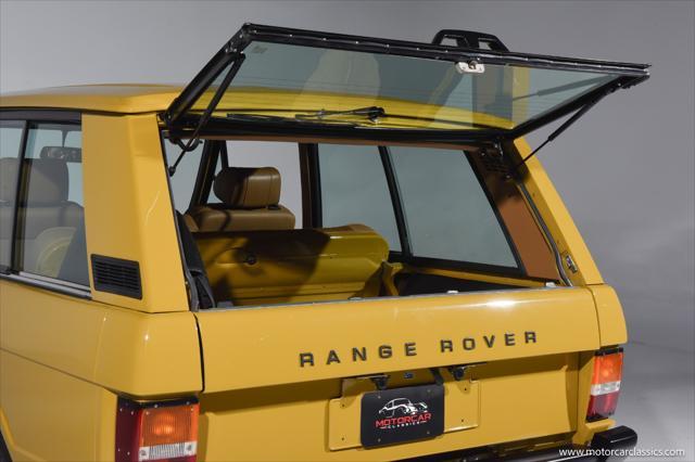 used 1978 Land Rover Range Rover car, priced at $84,900