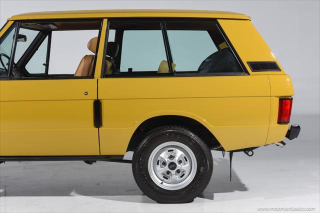 used 1978 Land Rover Range Rover car, priced at $84,900