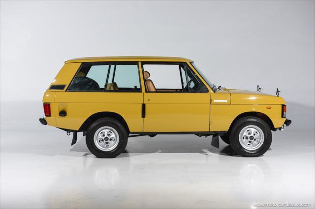 used 1978 Land Rover Range Rover car, priced at $84,900
