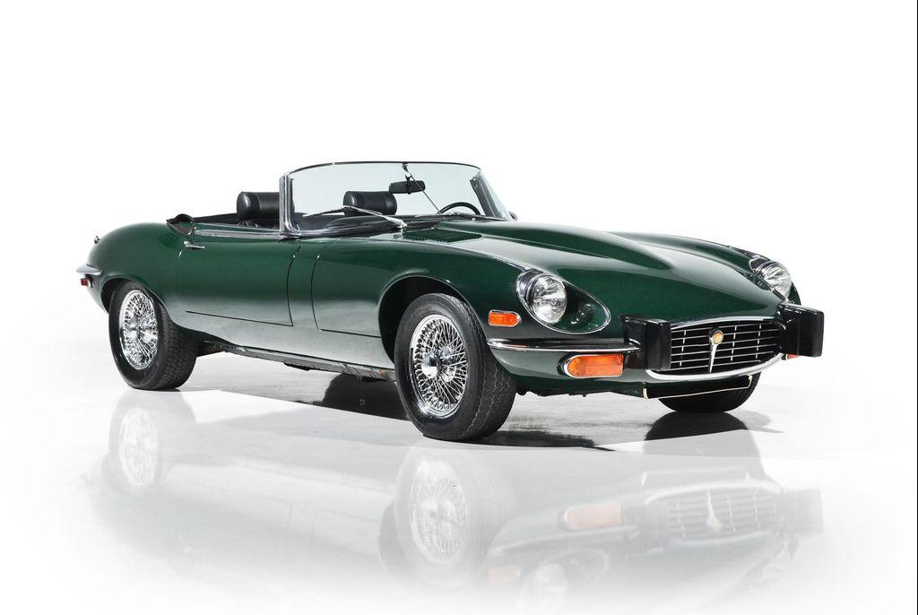 used 1974 Jaguar E-Type car, priced at $72,900