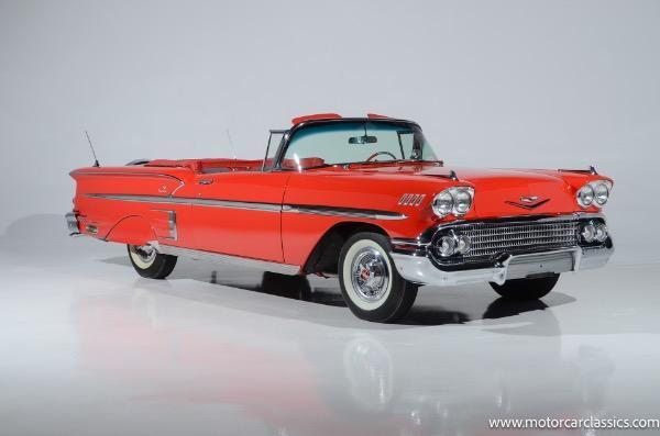 used 1958 Chevrolet Impala car, priced at $144,900