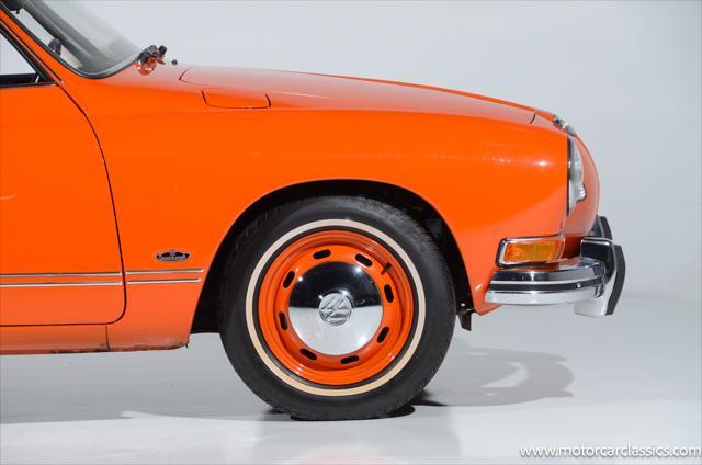 used 1974 Volkswagen Karmann Ghia car, priced at $25,515