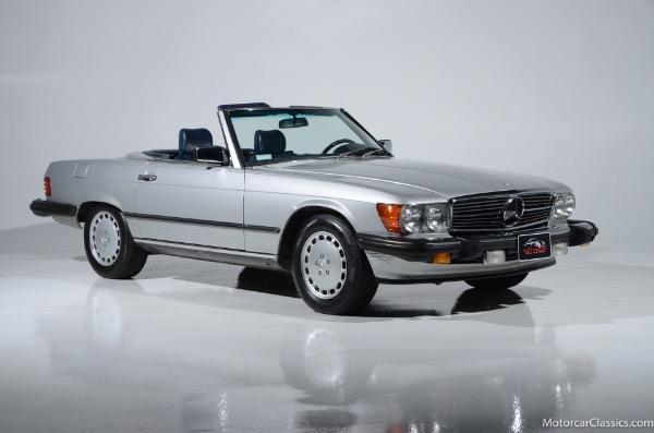 used 1987 Mercedes-Benz SL-Class car, priced at $36,900