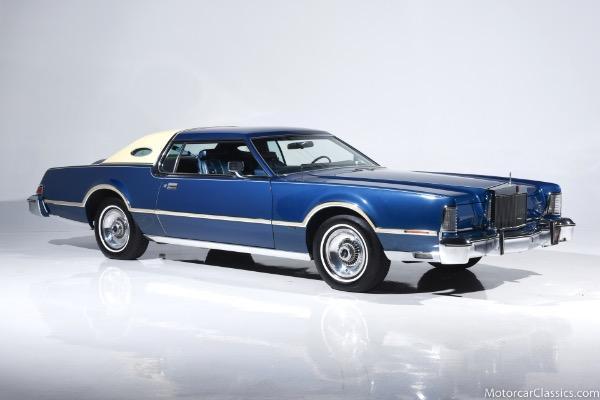 used 1976 Lincoln Continental car, priced at $21,900