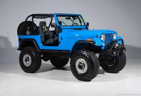 used 1977 Jeep CJ-7 car, priced at $32,900