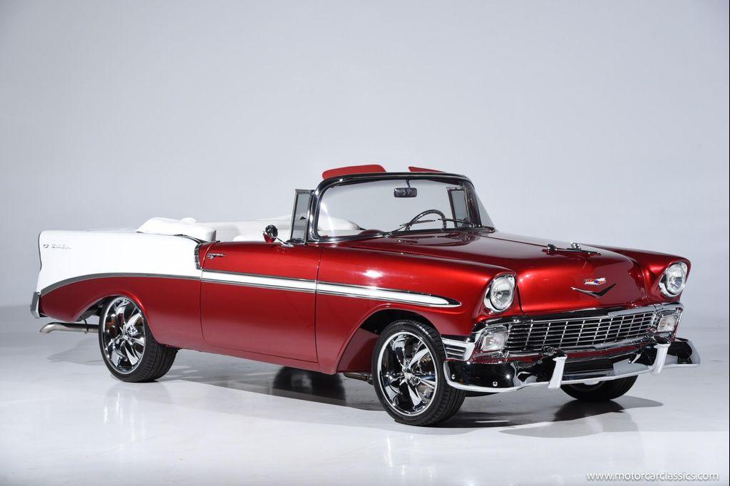 used 1956 Chevrolet Bel Air car, priced at $84,900