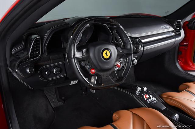 used 2014 Ferrari 458 Italia car, priced at $299,900