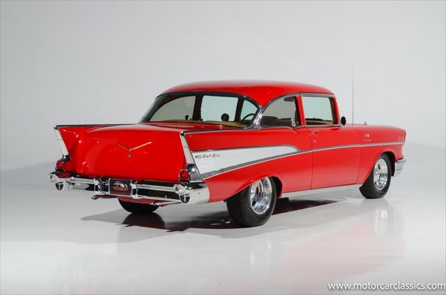 used 1957 Chevrolet Bel Air car, priced at $129,900