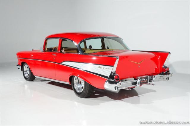 used 1957 Chevrolet Bel Air car, priced at $129,900