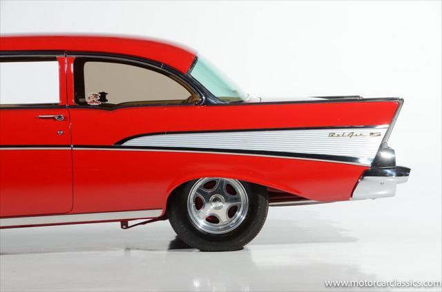 used 1957 Chevrolet Bel Air car, priced at $129,900