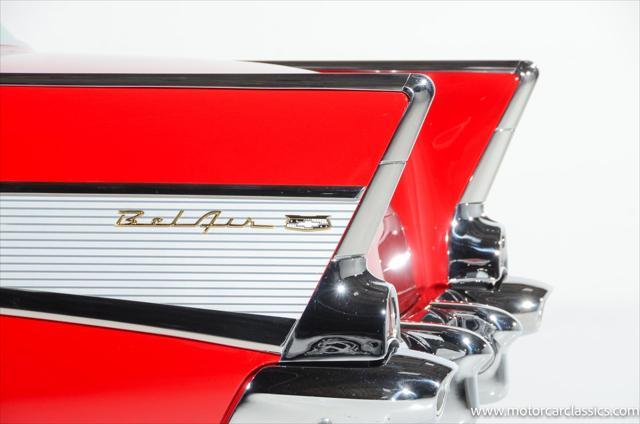 used 1957 Chevrolet Bel Air car, priced at $129,900