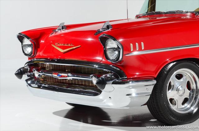 used 1957 Chevrolet Bel Air car, priced at $129,900