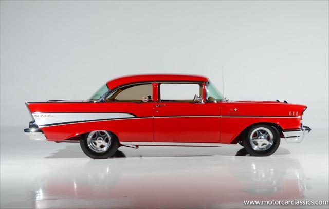 used 1957 Chevrolet Bel Air car, priced at $129,900