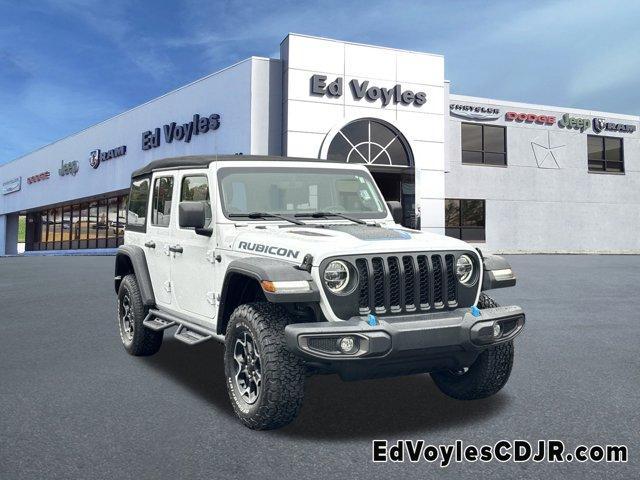 used 2021 Jeep Wrangler Unlimited 4xe car, priced at $36,830