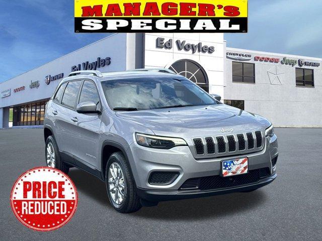 used 2021 Jeep Cherokee car, priced at $18,269