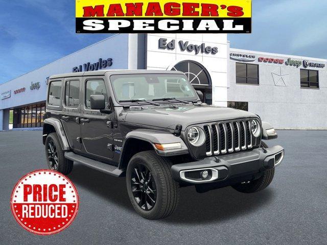 used 2021 Jeep Wrangler Unlimited 4xe car, priced at $35,000