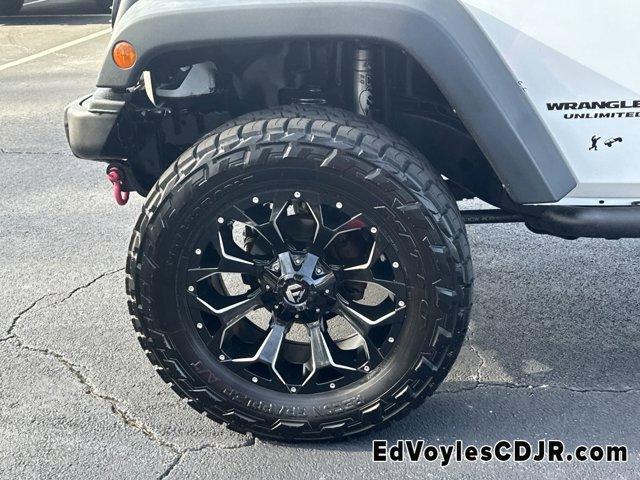 used 2015 Jeep Wrangler Unlimited car, priced at $19,988