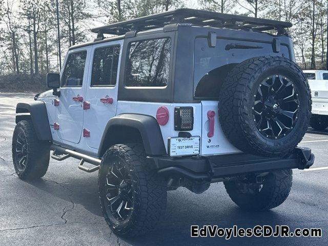 used 2015 Jeep Wrangler Unlimited car, priced at $19,988