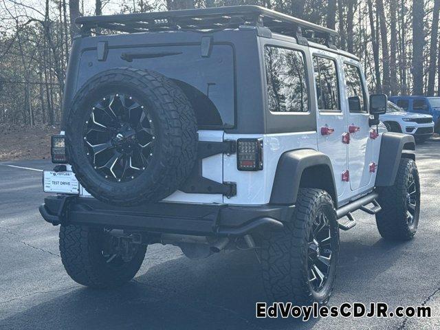 used 2015 Jeep Wrangler Unlimited car, priced at $19,988