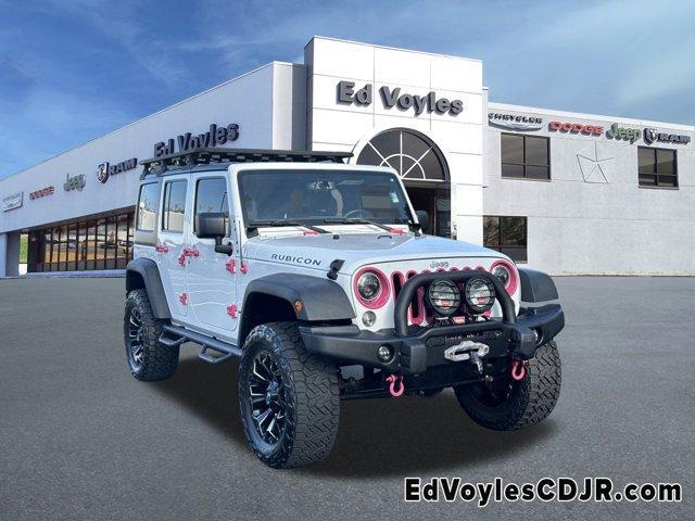 used 2015 Jeep Wrangler Unlimited car, priced at $19,988