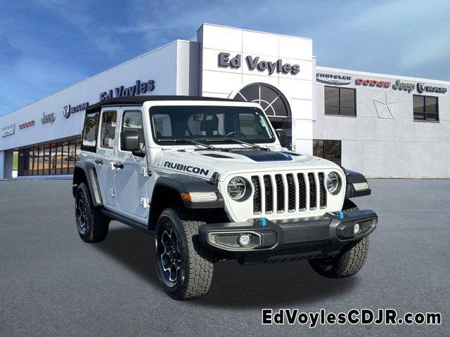 used 2021 Jeep Wrangler Unlimited 4xe car, priced at $35,894