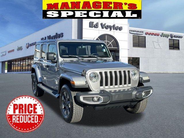 used 2018 Jeep Wrangler Unlimited car, priced at $19,427