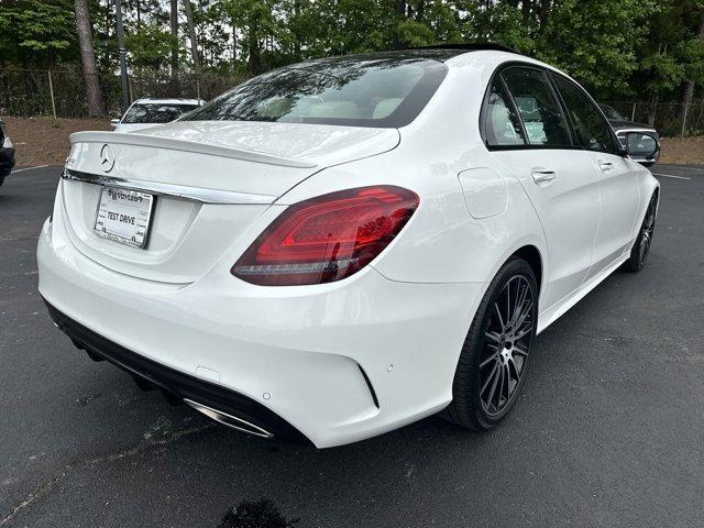 used 2021 Mercedes-Benz C-Class car, priced at $32,879