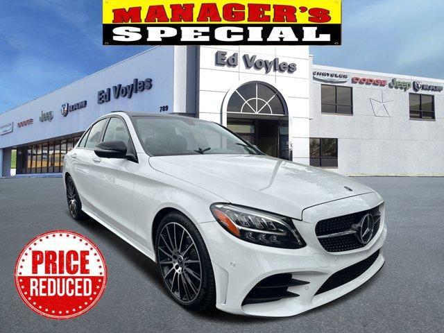 used 2021 Mercedes-Benz C-Class car, priced at $31,814