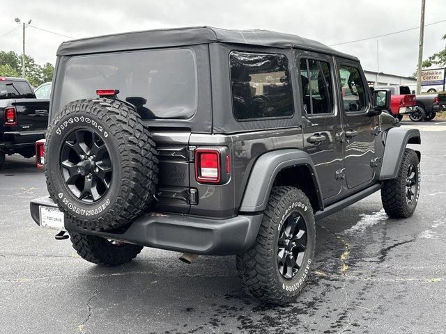 used 2022 Jeep Wrangler Unlimited car, priced at $27,686