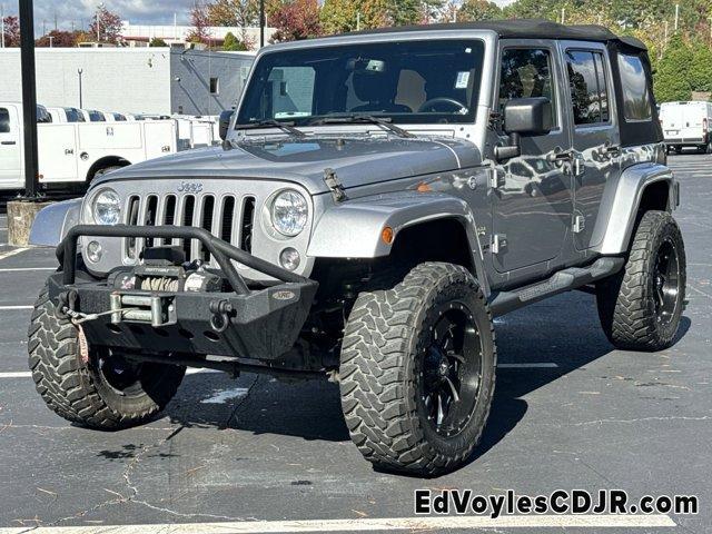 used 2016 Jeep Wrangler Unlimited car, priced at $20,831